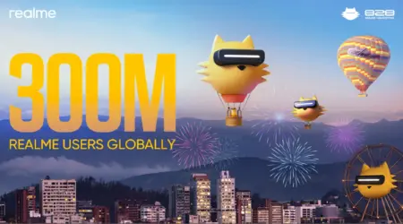 Realme reaches 300 million users in 7 years