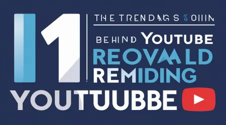 Why is YouTube removing the trending section?