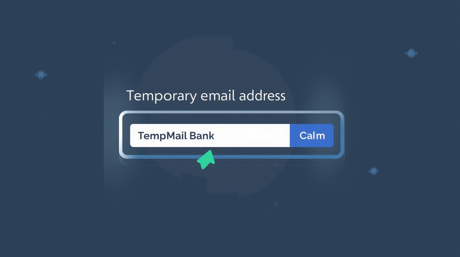Example of a disposable email being used for verification.